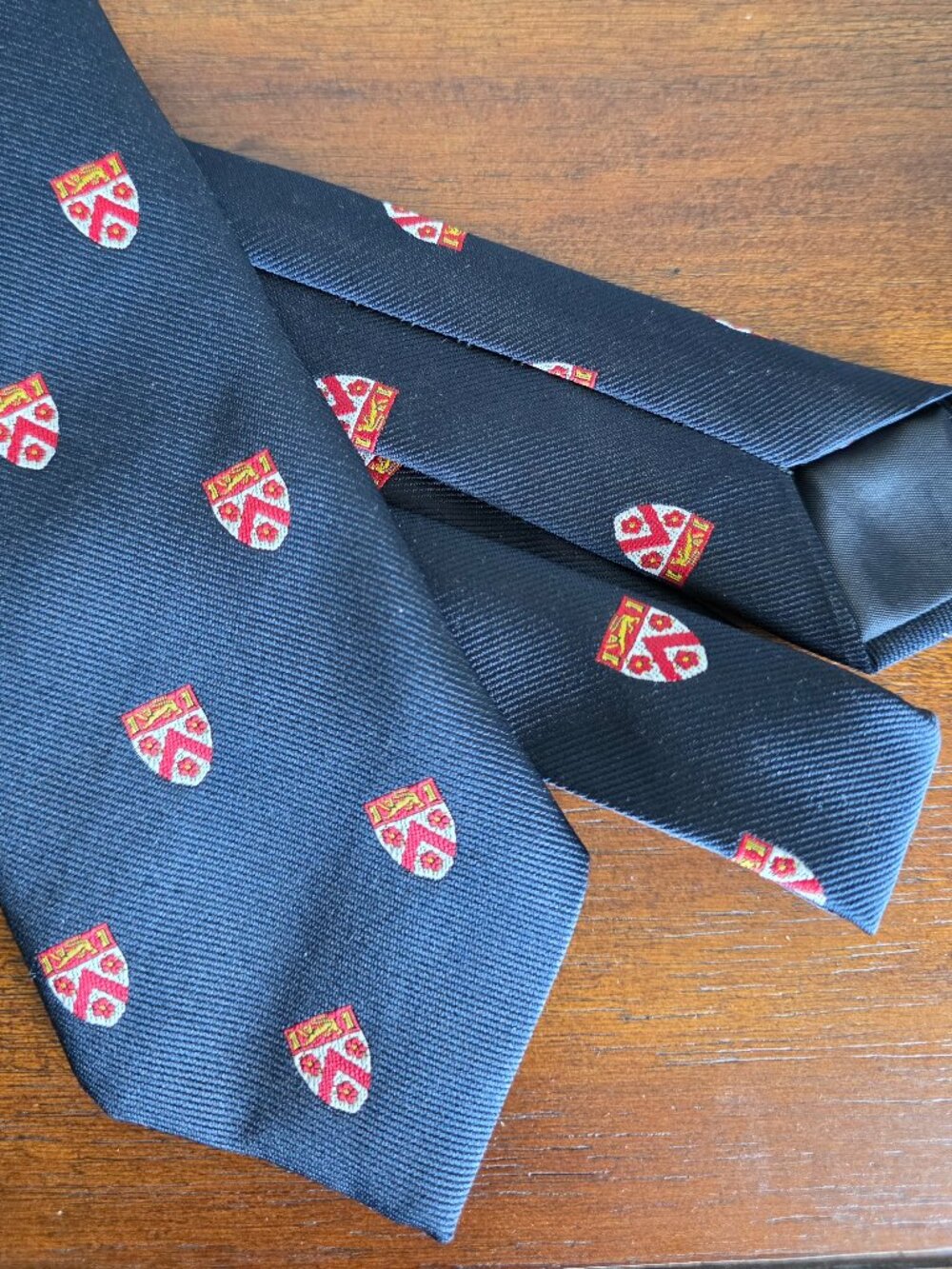 Trinity College Cambridge University England Crested Men Neck Tie Ryder & Amies